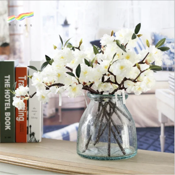 Artificial fake japanese cherry blossom tree branch for sell home wedding  decoration wholesale