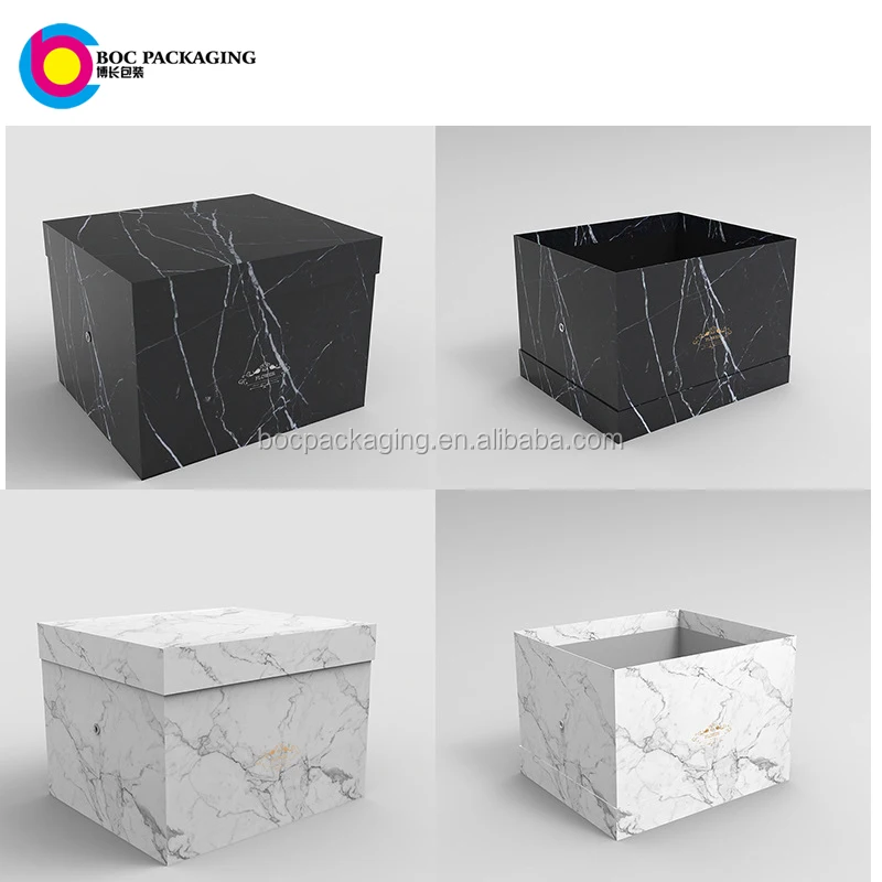 LOW MOQ NO MINIMUM custom made marble gift box