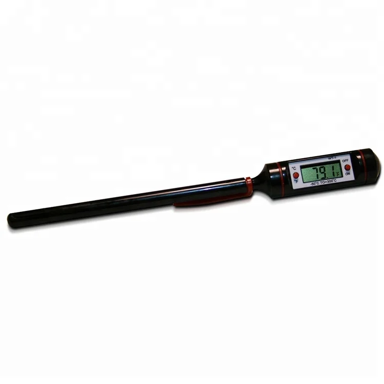 Digital Meat Thermometer Cooking Food Kitchen BBQ Probe Water Milk Oil Liquid Oven Thermometer Digital WT-1
