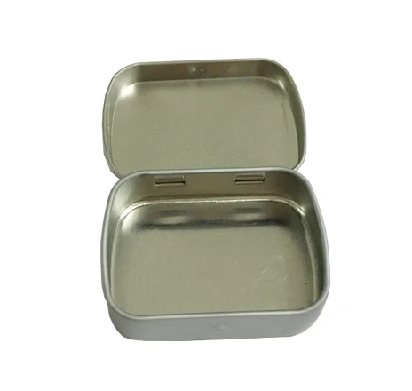 New arrival rectangular slide cover Mini iron box  storage box wedding Jewelry Pill Cases mint tin boxs container
