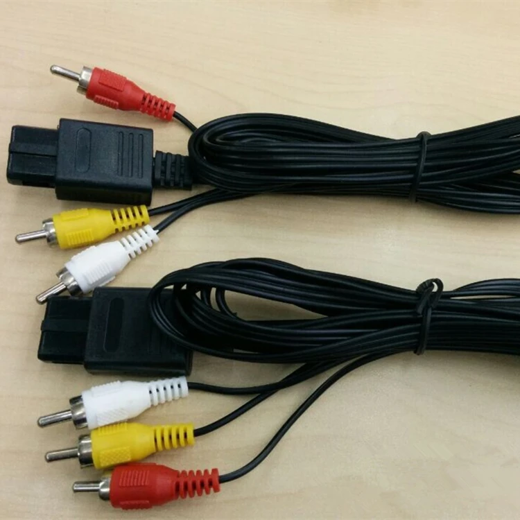 Factory AV cable for N64 cable for gamecube