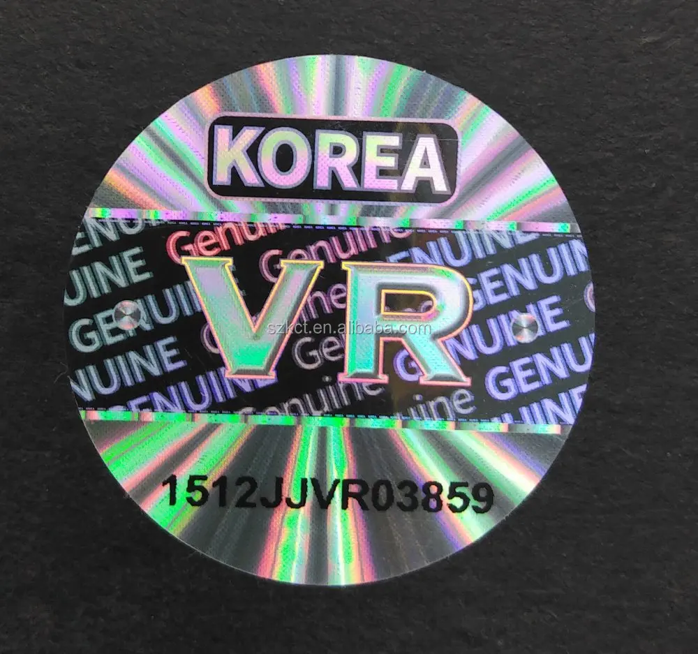 
Good Quality Laser UV Anti-fake Shipping Label Barcode Hologram Sticker 3d Label 