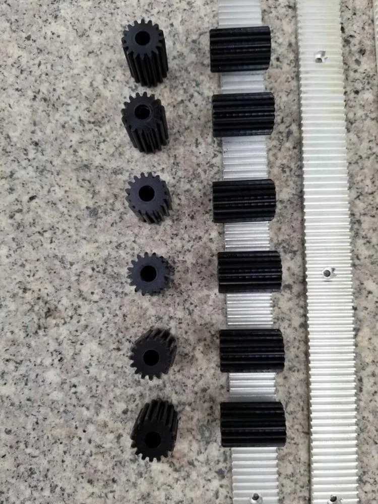 20 years factory manufacture special nylon and aluminium gear rack