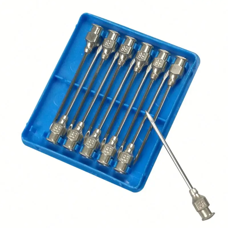 
Metal Stainless Steel Veterinary Syringe Needles for Cow/Cattle 