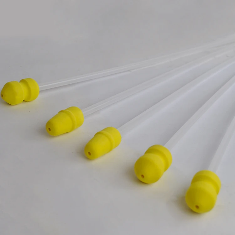 Pig artificial insemination semen disposable catheter with foam tip