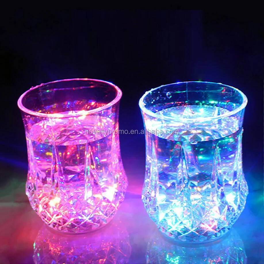 Promotional Plastic Color Changing Led Flashing Cup