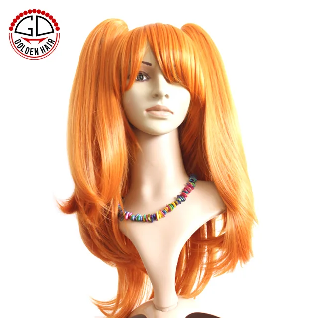 
Beauty High Quality Factory Price Heat Resistant Sailor Moon Cosplay Wig Yellow Anime Wig 