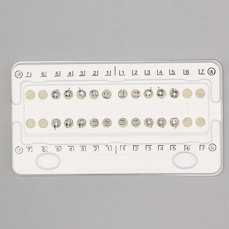 Dental new cheap roth braces orthodontic products metal bracket set
