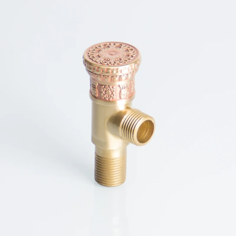 Deluxe Two Way Valve Brass Angle Valve Kitchen Fittings Stop Cock Valve