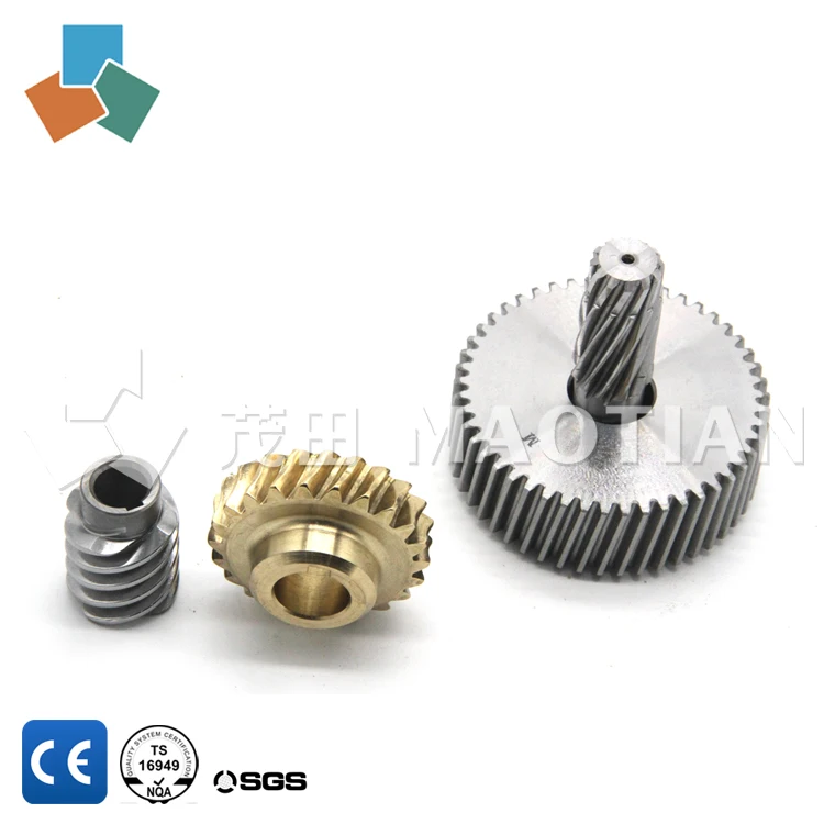 
Chinese professional supplier worm gear set running smoothly in low noise / steady velocity ratio / self-locking 