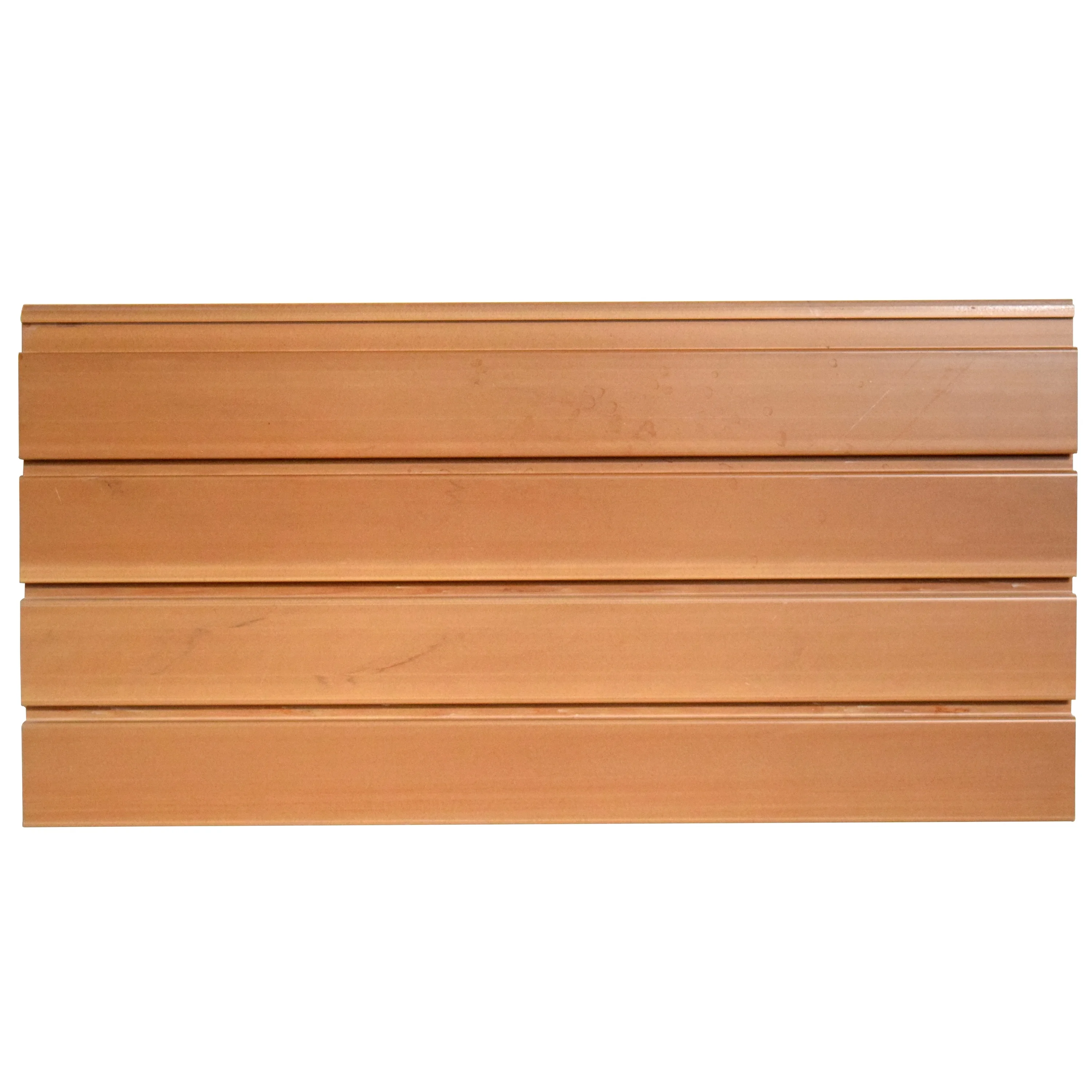 Heavy duty pvc slatwall panels for garage and workshop