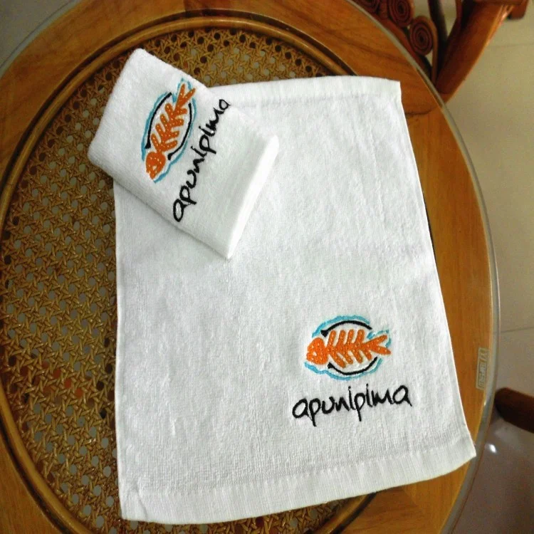 100 Cotton Small Face Towel Promotion Towel Souvenir Gift Towel With Logo