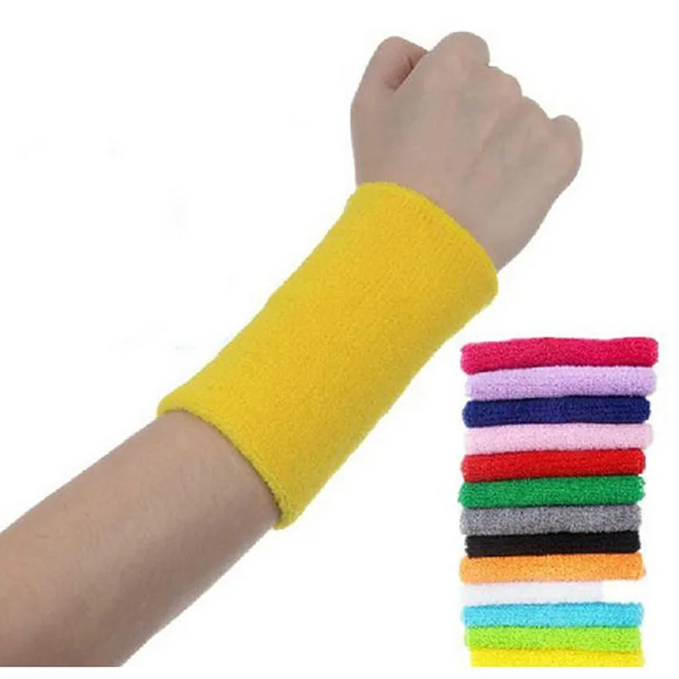 elastic sports wristband wristband sweatband nylon sweatband tennis wristbands with logo custom