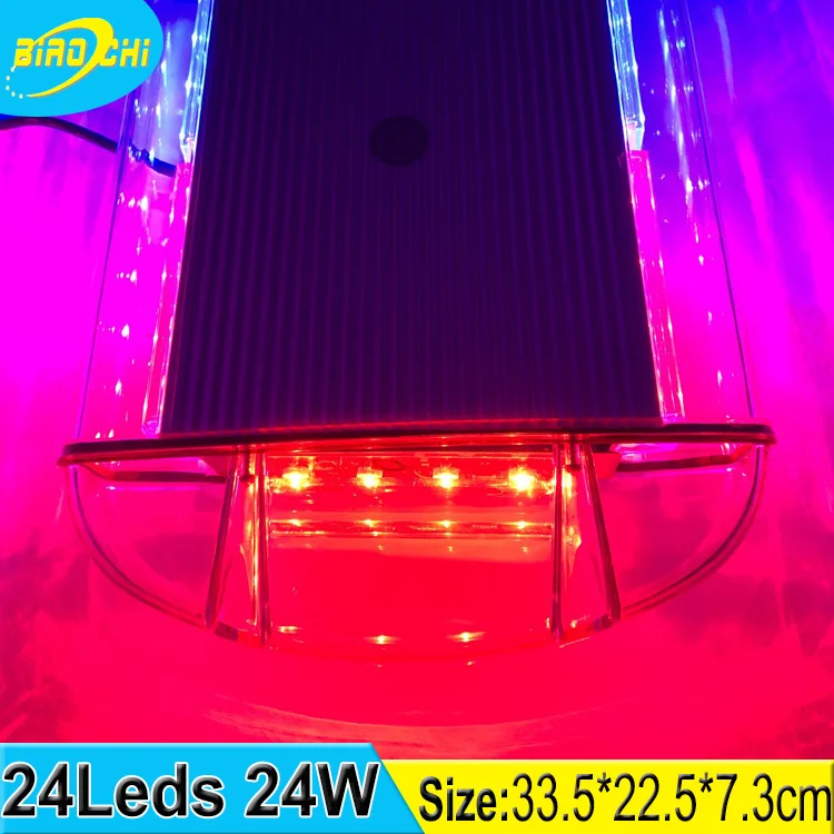 Оптовая продажа 24 Вт/33.5 см 6 видов цветов комбинация портативный магнитного полиции светодиодные сигнальные лампы