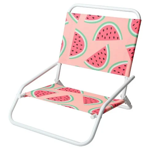 
Wholesale Durable Steel Low Profile Folding Armless Beach Chair <strong><span style=