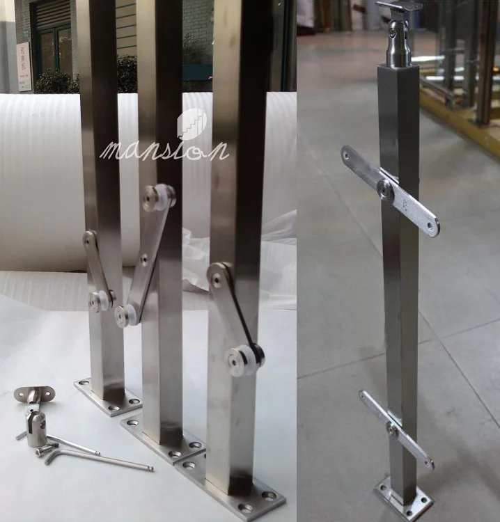 
Stainless Steel Post For Glass Stair Railing 