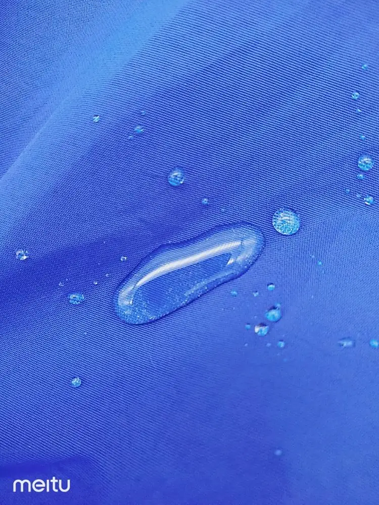 228T полностью тусклый нейлон taslon / taslan Водонепроницаемая дышащая ткань с Млечным влаговым покрытием