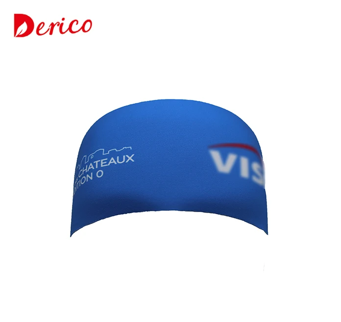 wholesale men custom logo stretchy sweatband  sport  headband