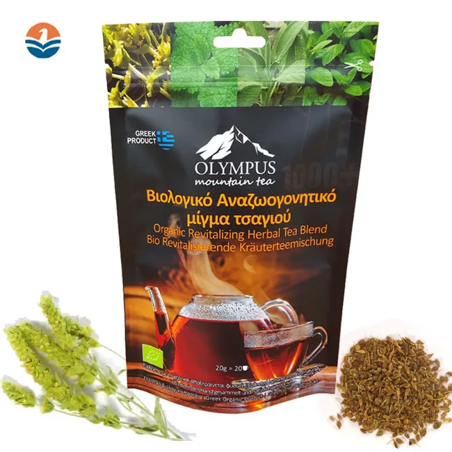 Zick Plastic Food Bags Manufacturer For Packaging With Window Tea Bag Envelope Paper