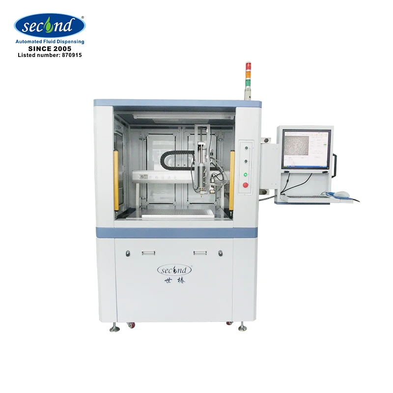 CE Certified Freestanding Automatic Servo Robotic Silicon Glue Dispensing Machine SEC-500ADW