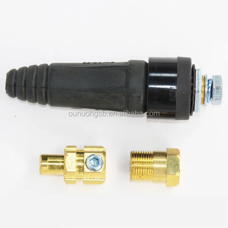 Domestic 50-70 welding cable connector plug socket