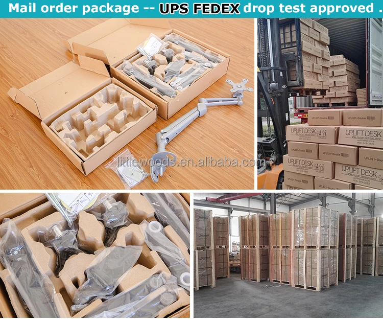 Adjustable Full heavy duty Motion pole mount monitor bracket