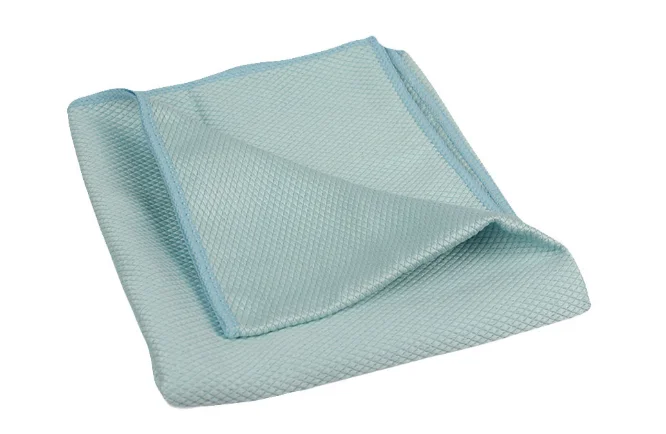 Diamond Microfiber Towel Fish scale cloth French Terry kitchen Microfibre for glass cleaning car care towel