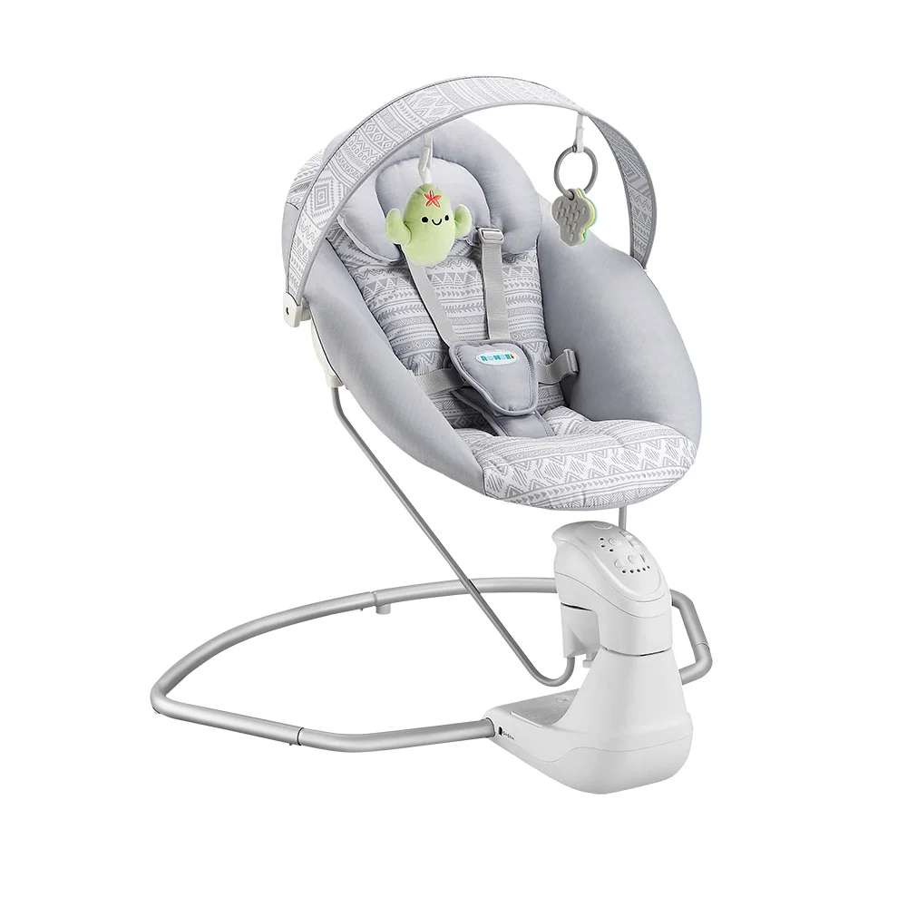 
Manufacturer compact and easy operation electric baby swing bouncer chair 
