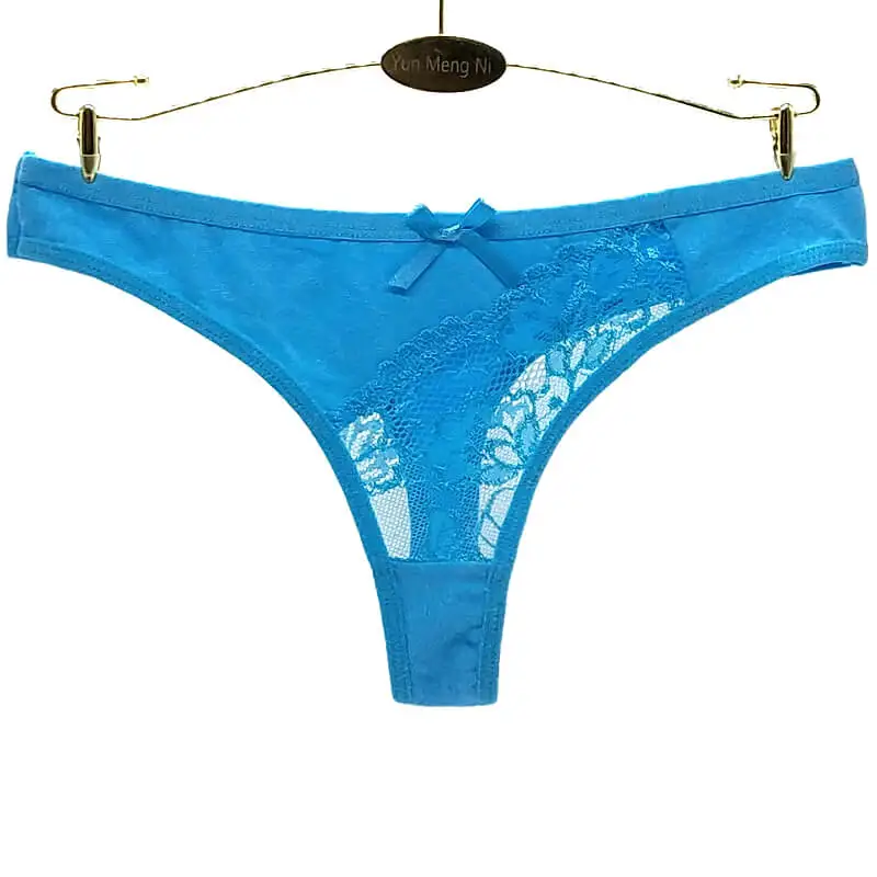 
Yun Meng Ni Sexy Underwear Ladies Underwear Sexy G-string T-back Panties Sexy Lace Thong Women Panties 