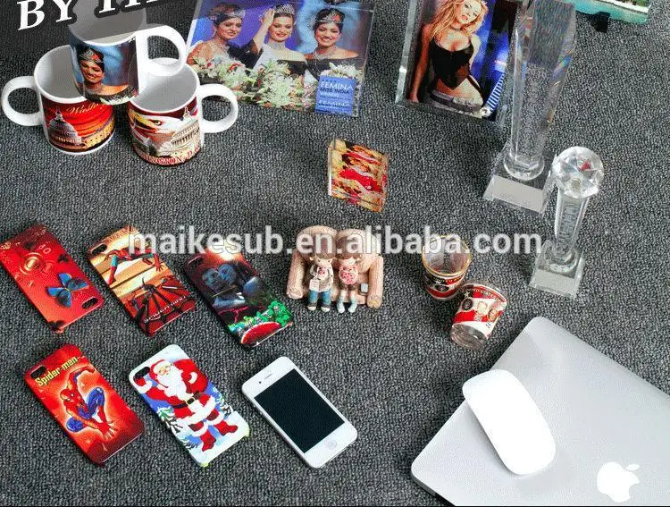 3D heat press machine Vacuum sublimation transfer  machine can produce customization logo