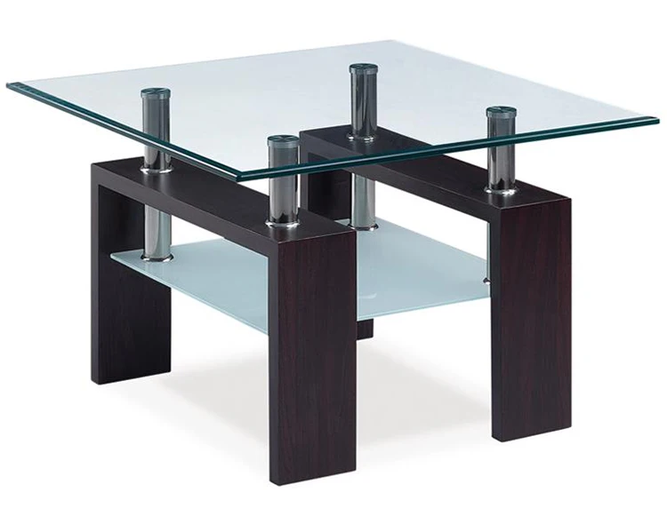 Квадратные глянцевые товары для дома кофейный столик