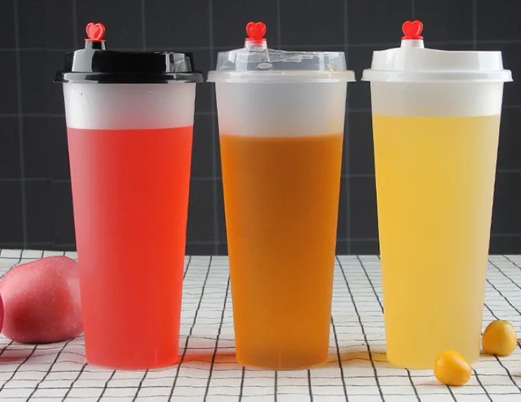  Возможна печать логотипа мороженое десерта сока чашка для питья bubble tea/чашки молока чашки