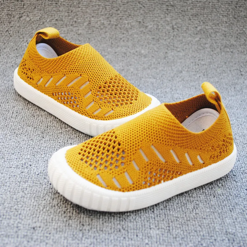 
E77-8 Latest Design Fashion Lovely Candy Color Light Comfortable Cool Knitted Shoes 