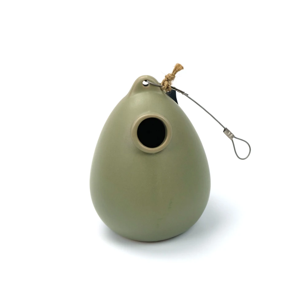 Ceramic glazed hanging bird house,bird nest