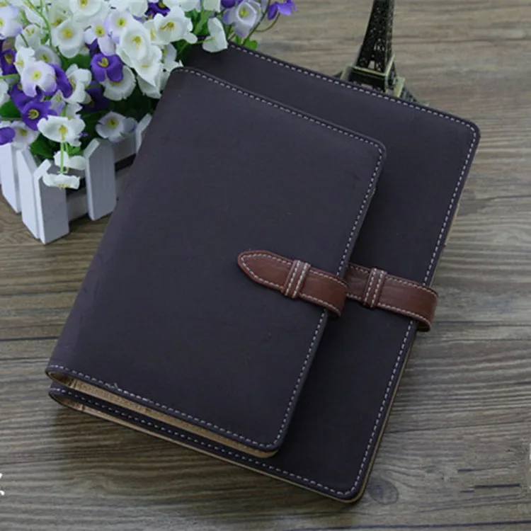A5/A6 High quality custom planner organizer suede notebook