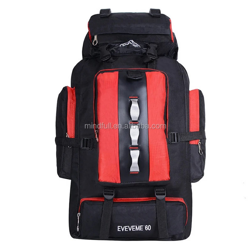 
OUTDOOR HIKING CAMPING CLIMBING 60 L WATERPROOF PROFESSION BACKPACK MOUNTAINEERING BAG 