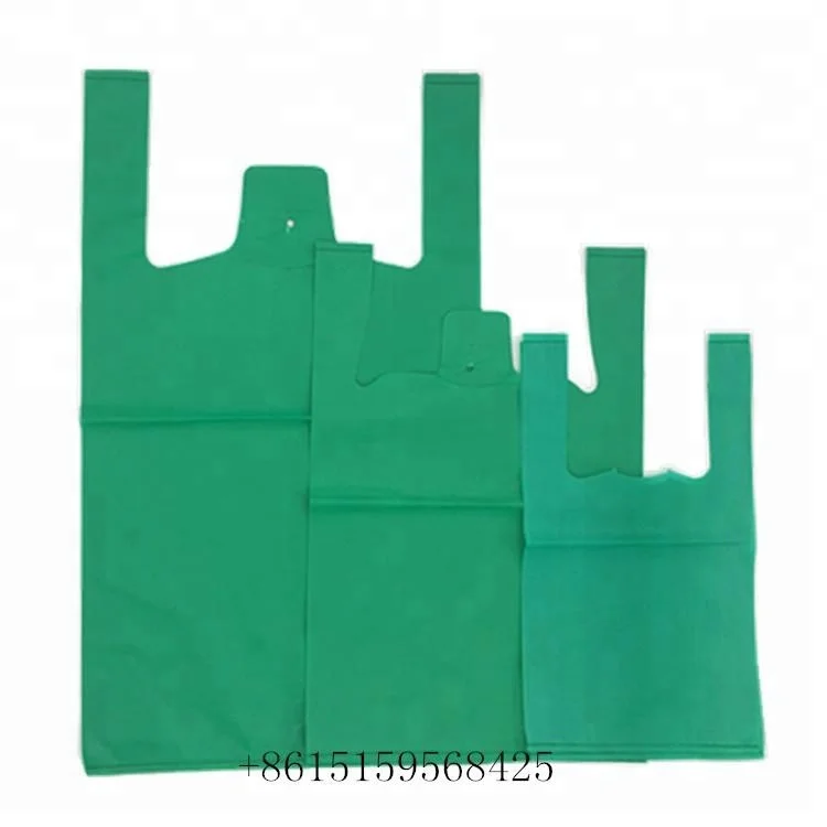 Vest handles for snack food packing Plastic  t-shirt bag making machine