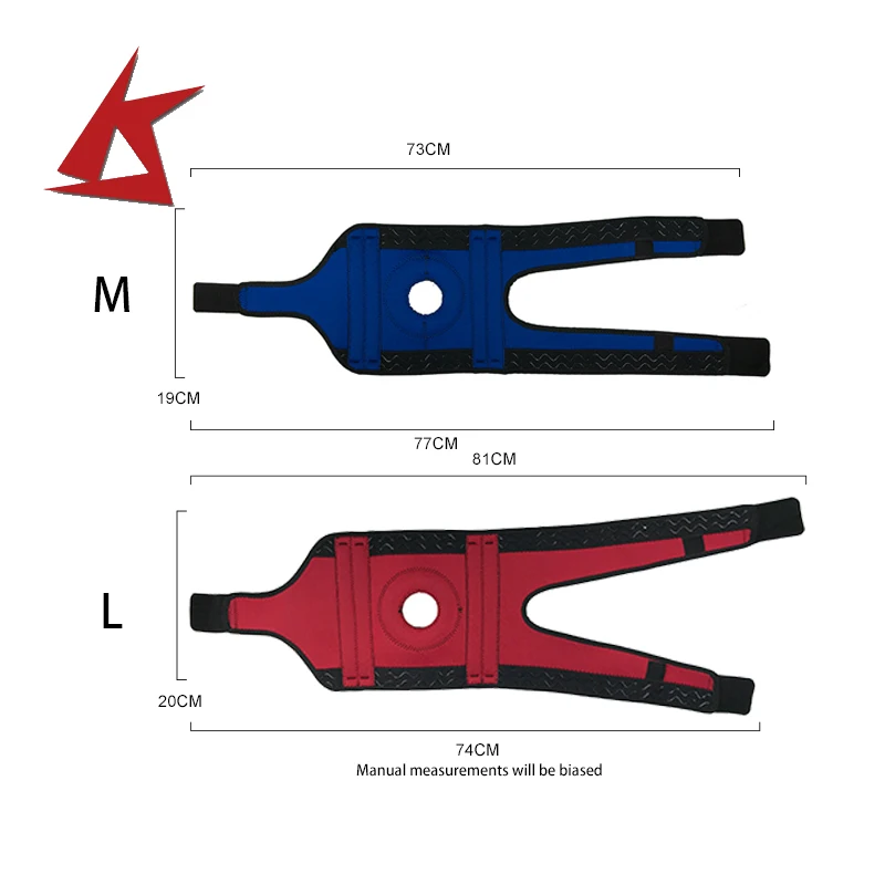 KS-2036# Sports Protective fit recovery patella knee strap support