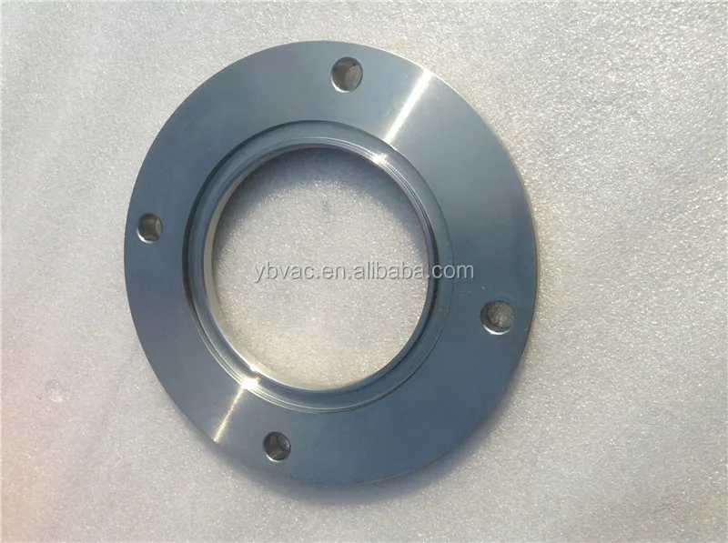 SS304 plain vacuum flanges DN80 welded type ISO1609