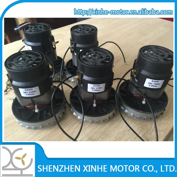 12v 24v 36v 48v 150w 250w Dry And Wet Small DC Vacuum Cleaner Motor