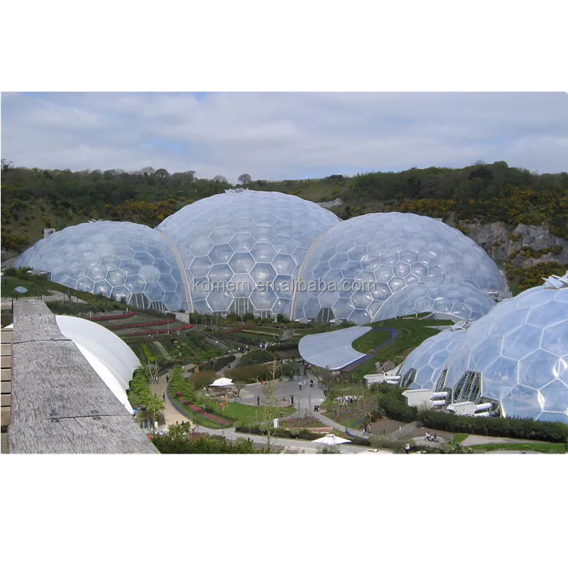 
ETFE membrane Botanical Garden Roof with heat preservation 