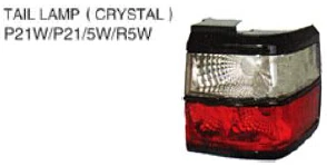 FOR V.W PASSAT B3 88-92 Auto Car tail lamp tail light crystal