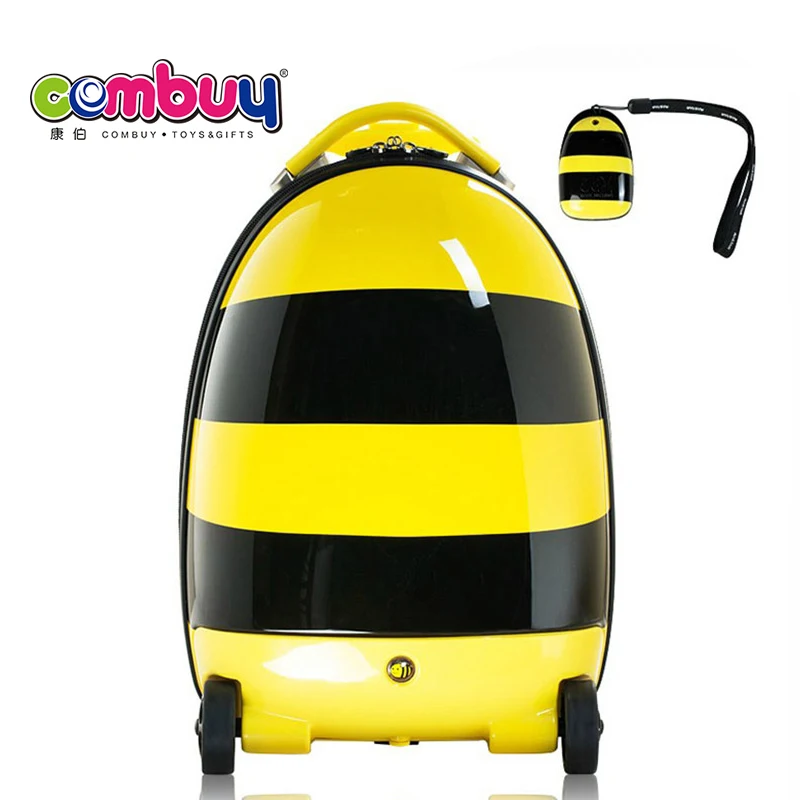 Kids rolling luggage casetrolley remote control walking suitcase