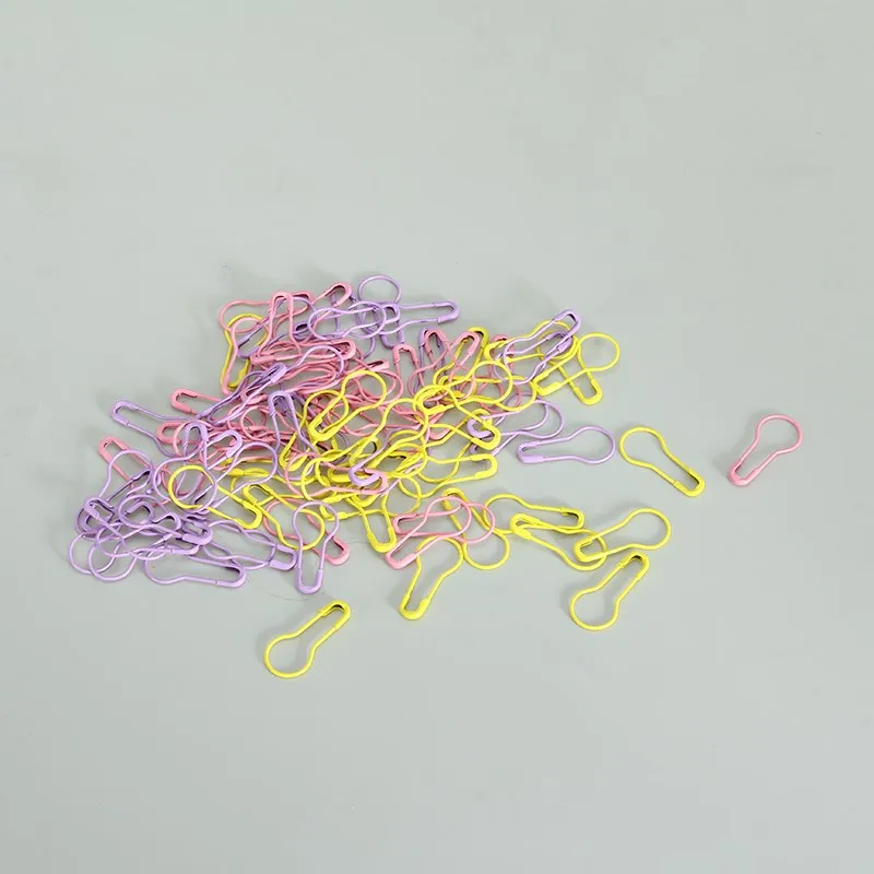Высококачественные разноцветные медные вязальные маркеры смешанных цветов для фиксации крючком инструменты для фиксации крючком зажимы для вязания