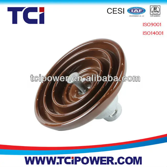 ANSI подвесные керамические изоляторы типа тумана