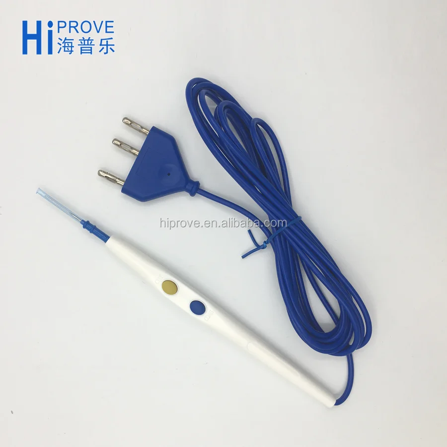 
CE Approved ESU Diathermy Electrode Cautery Pencil With Cable 