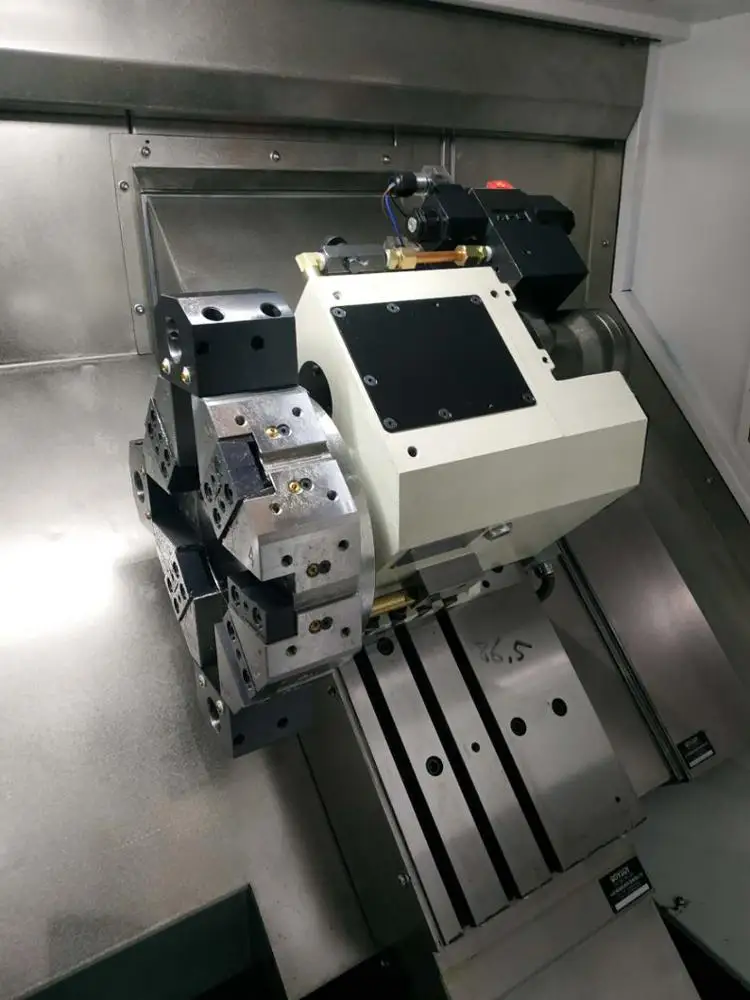 TCK6350  SLANT BED AND LINEAR GUIDE WAY CNC METAL  LATHE