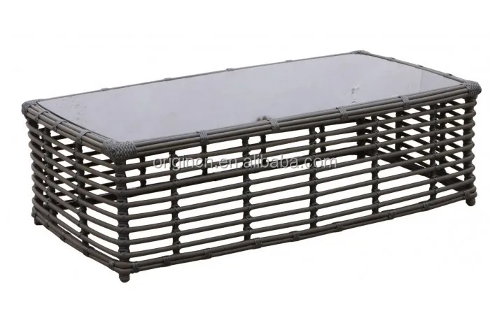 Spain style modern ratan wicker outdoor sofa for resort hotel garden art furniture