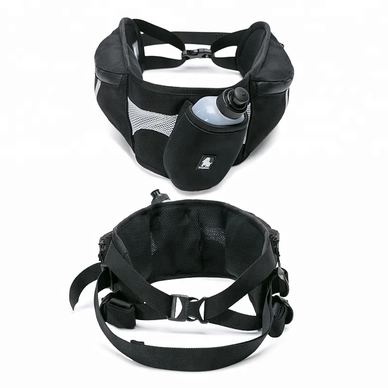 Спортивные Светоотражающие легкий многофункциональная поясная сумка неопрен водонепроницаемый спортивный бег пояс сумка с собакой держатель