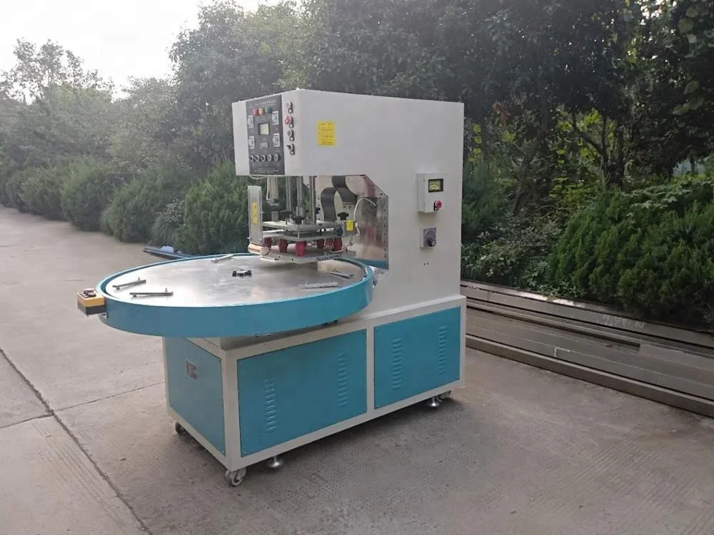 turntable HF welding machine with PLC controlled cheaper price